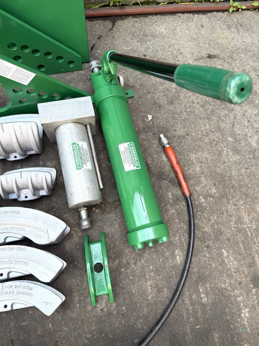 Greenlee 777 Hydraulic Bender 1-1/4”-4” Rigid Conduit *Refurbished* 6/23