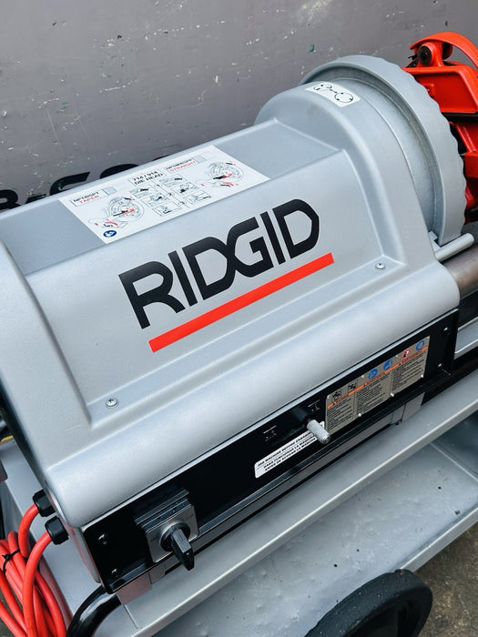 Ridgid 1224 Pipe Threader 2021 Machine 1/2”- 4” Threader Excellent Tested!!!