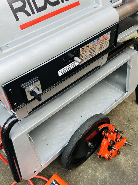 Ridgid 1224 Pipe Threader 2021 Machine 1/2”- 4” Threader Excellent Tested!!!