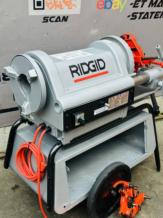 Ridgid 1224 Pipe Threader 2021 Machine 1/2”- 4” Threader Excellent Tested!!!