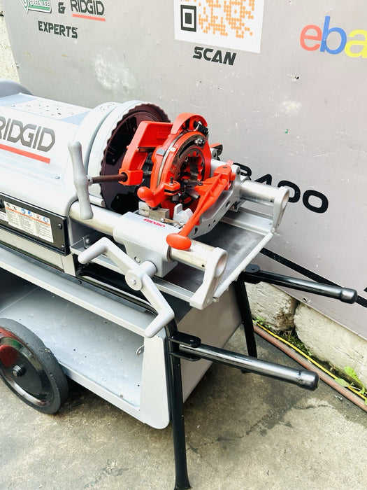 Ridgid 1224 Pipe Threader 2021 Machine 1/2”- 4” Threader Excellent Tested!!!