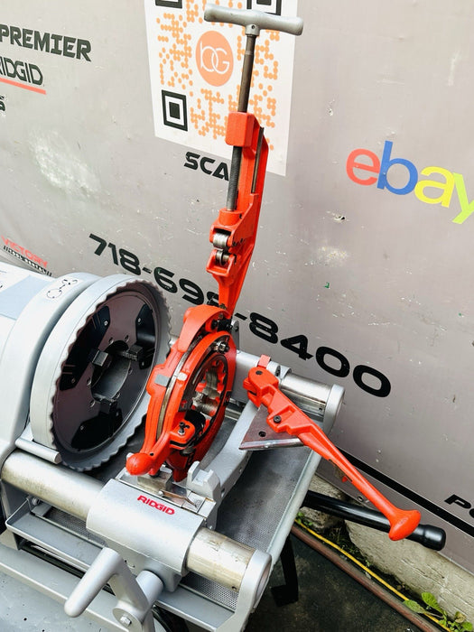 Ridgid 1224 Pipe Threader 2021 Machine 1/2”- 4” Threader Excellent Tested!!!