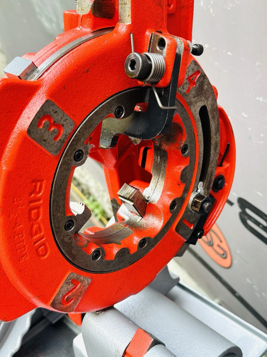 Ridgid 1224 Pipe Threader 2021 Machine 1/2”- 4” Threader Excellent Tested!!!