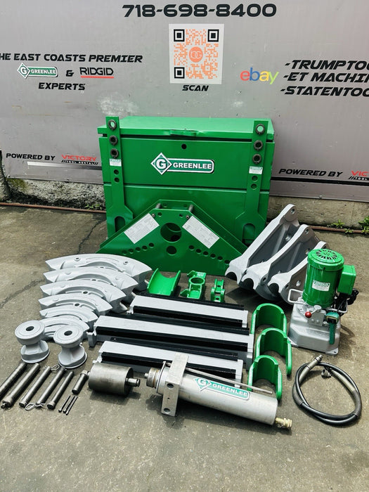 Greenlee 885 Rigid Bender 1-1/4-5” + 885TE 2-1/2, 3, 4” EMT Conduit Pipe Bender