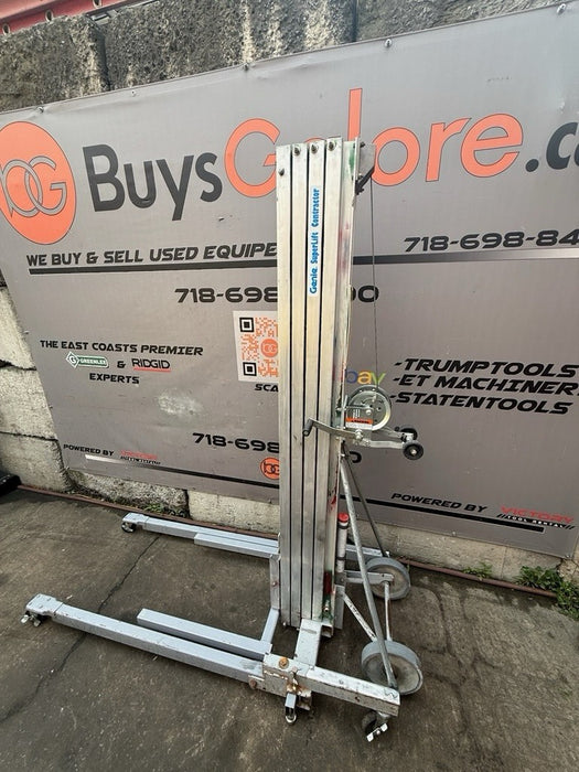 Genie SLC24 24' Superlift Material Lift Hoist Lift Duct Jack 650 lbs. TESTED BG6