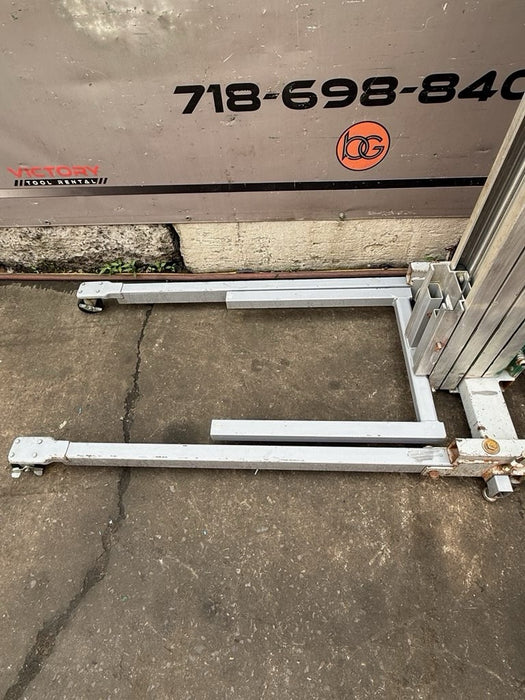 Genie SLC24 24' Superlift Material Lift Hoist Lift Duct Jack 650 lbs. TESTED BG6