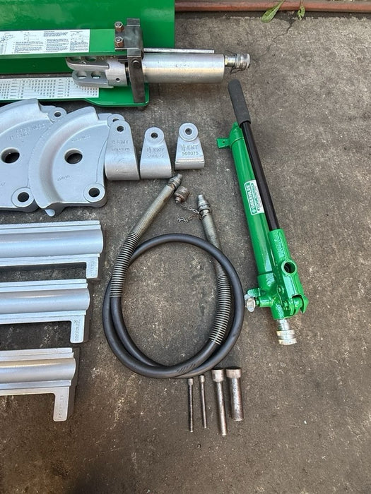 Greenlee 882 EMT Hydraulic Conduit Bender Works Great 1-1/4, 1-1/2, 2" TESTED!!! bg43