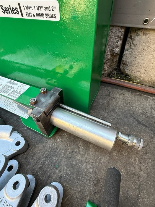 Greenlee 882 EMT Hydraulic Conduit Bender Works Great 1-1/4, 1-1/2, 2" TESTED!!! bg43