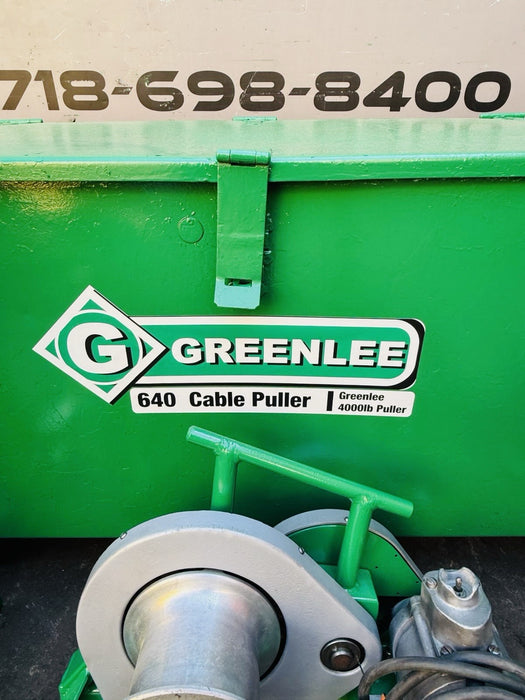 Greenlee Tugger 4000 lbs Wire Cable Tugger Puller 640 Refurbished / Tested