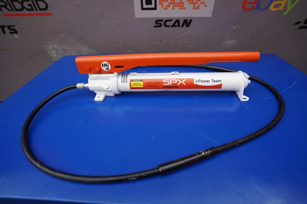 SPX Power Team Hydraulic Pump. Model P-55. 10,000PSI.  Works Fine.   #4