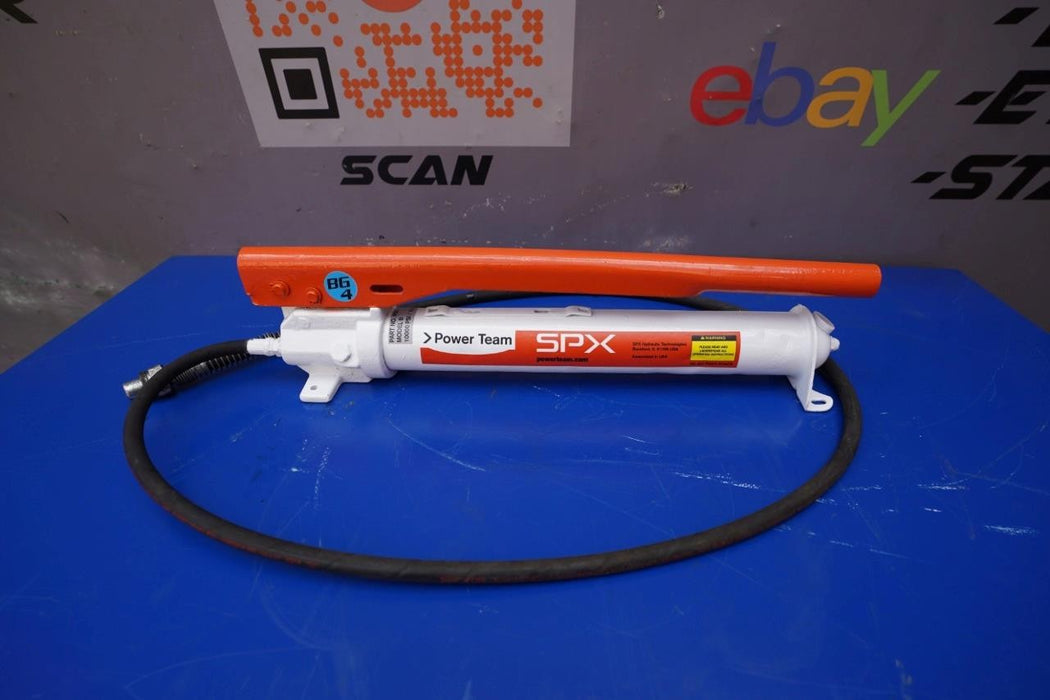 SPX Power Team Hydraulic Pump. Model P-55. 10,000PSI.  Works Fine.   #11