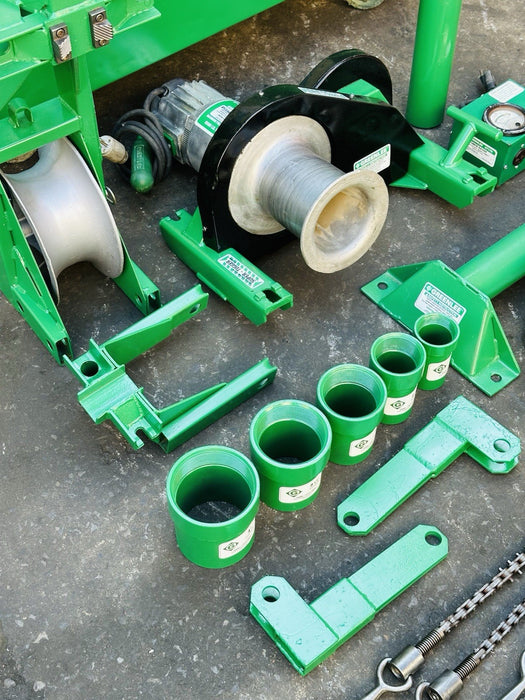 Greenlee 6000 6001 Super Cable Tugger Wire Puller 6500 LBS Capacity Works Great!