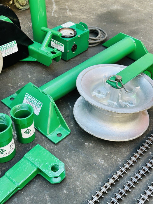 Greenlee 6000 6001 Super Cable Tugger Wire Puller 6500 LBS Capacity Works Great!
