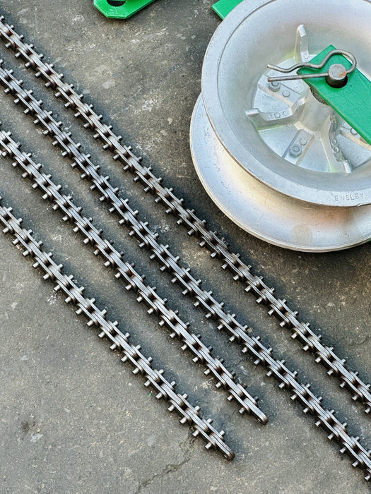 Greenlee 6000 6001 Super Cable Tugger Wire Puller 6500 LBS Capacity Works Great!