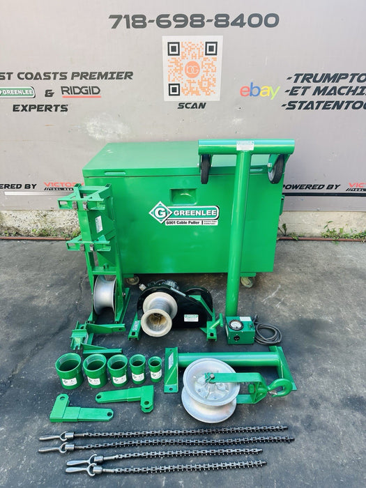Greenlee 6000 6001 Super Cable Tugger Wire Puller 6500 LBS Capacity Works Great!