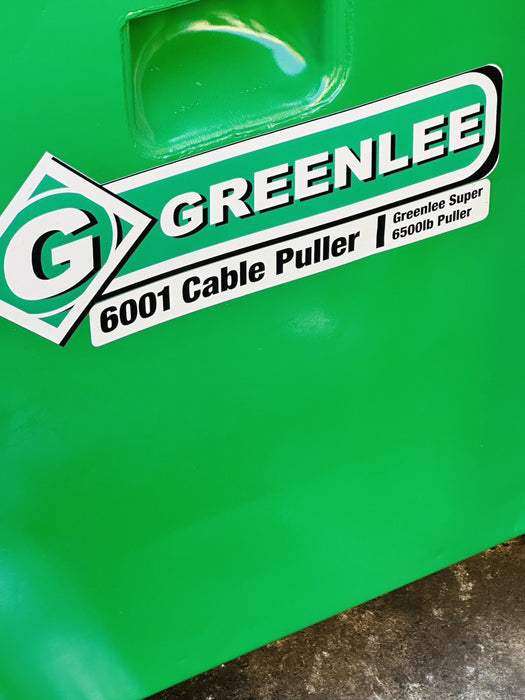 Greenlee 6000 6001 Super Cable Tugger Wire Puller 6500 LBS Capacity Works Great!