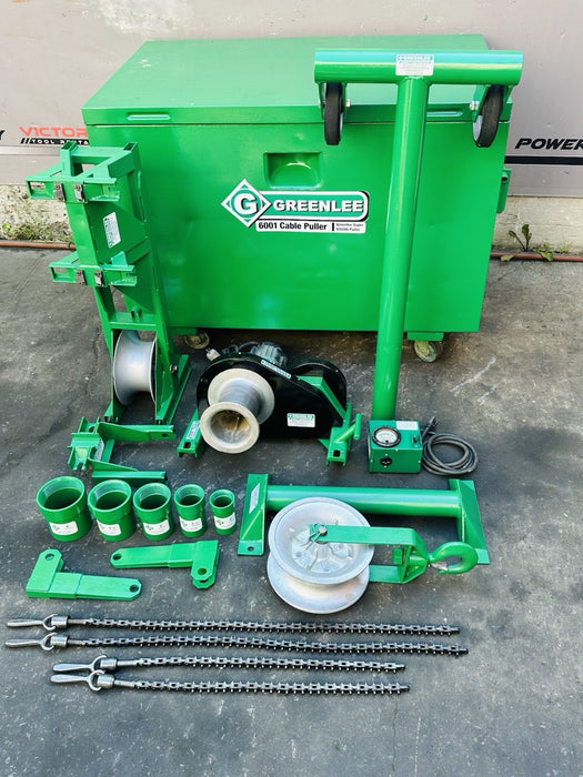 Greenlee 6000 6001 Super Cable Tugger Wire Puller 6500 LBS Capacity Works Great!