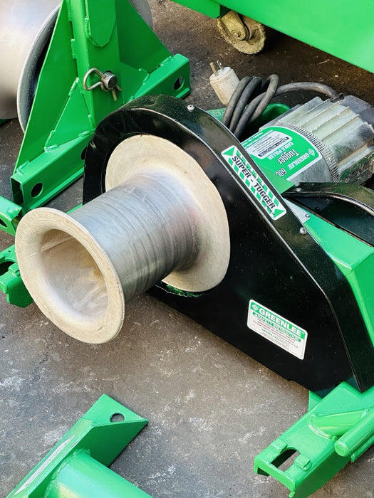 Greenlee 6000 6001 Super Cable Tugger Wire Puller 6500 LBS Capacity Works Great!