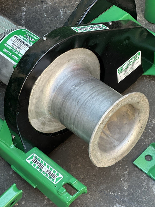 Greenlee 6000 6001 Super Cable Tugger Wire Puller 6500 LBS Capacity Works Great!