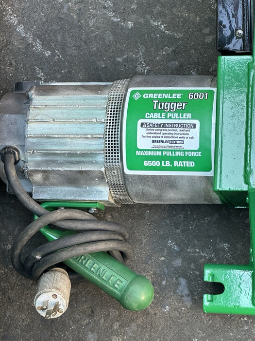 Greenlee 6000 6001 Super Cable Tugger Wire Puller 6500 LBS Capacity Works Great!