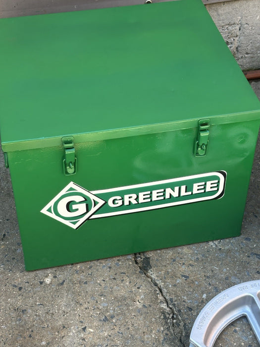 Greenlee 1818 Mechanical Pipe Bender 1/2"-2" RIGID EMT Conduit 6 Shoe Set + Box✅ bg12