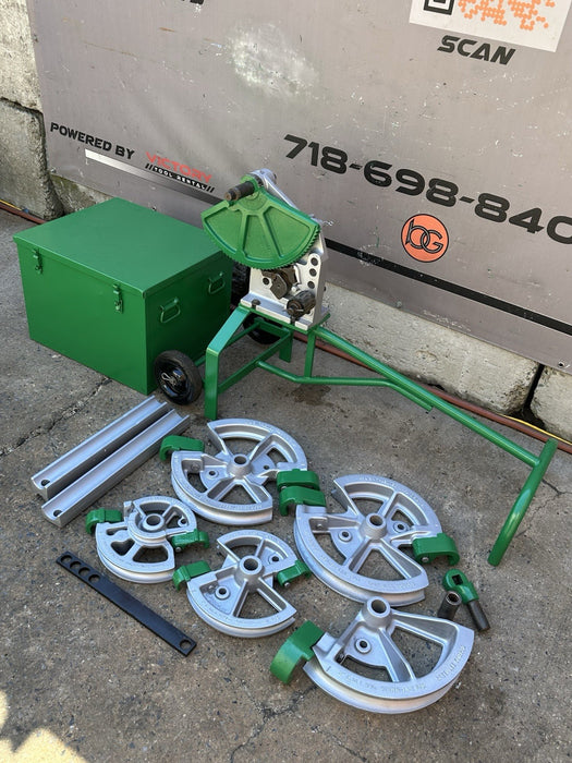 Greenlee 1818 Mechanical Pipe Bender 1/2"-2" RIGID EMT Conduit Chicago 5 Shoes bg546