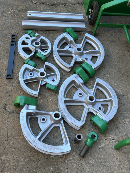 Greenlee 1818 Mechanical Pipe Bender 1/2"-2" RIGID EMT Conduit Chicago 5 Shoes bg546