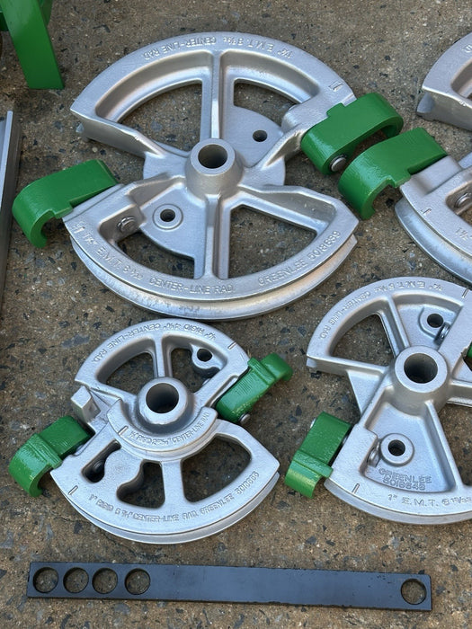 Greenlee 1818 Mechanical Pipe Bender 1/2"-2" RIGID EMT Conduit Chicago 5 Shoes bg546