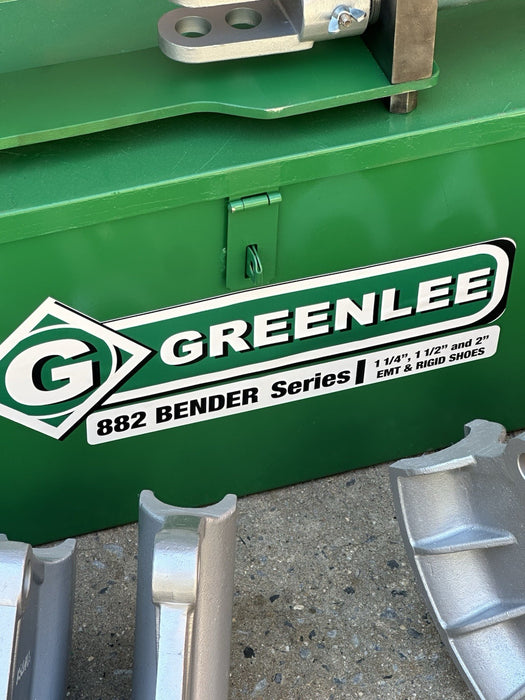 Greenlee 882 Flip Top Hydraulic Bender 1-1/4”-2” EMT Rigid IMC *GREAT SHAPE* BG6
