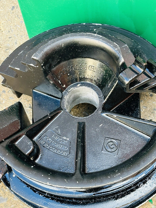 Greenlee 12586 PVC-Coated Rigid Shoe Group 1/2-2” for 555 Bender Series BG1 Mint