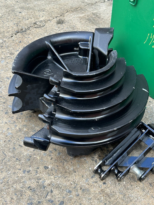 Greenlee 12586 PVC-Coated Rigid Shoe Group 1/2-2” for 555 Bender Series Mint #4