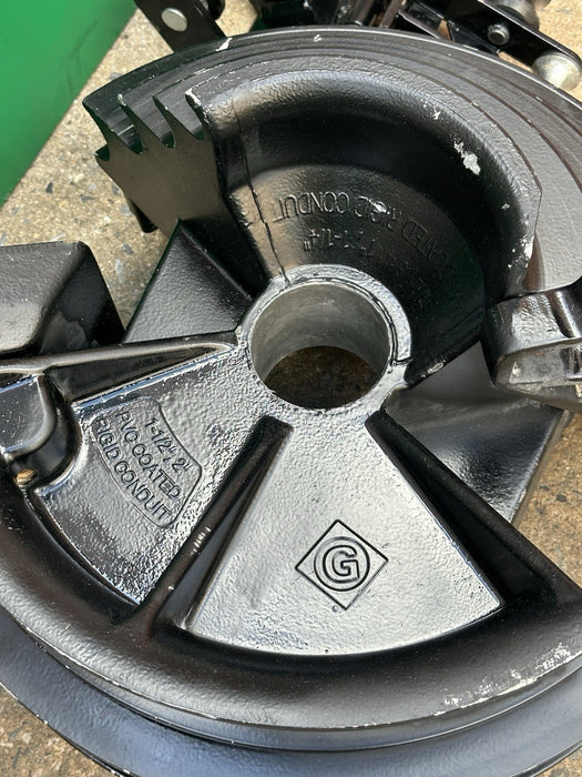 Greenlee 12586 PVC-Coated Rigid Shoe Group 1/2-2” for 555 Bender Series Mint #4