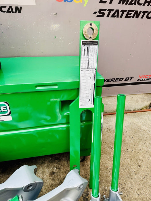 Greenlee 881CT-D Cam Track Bender 2.5”, 3”, 4”  Rigid EMT 980 Pump , 1813 Table