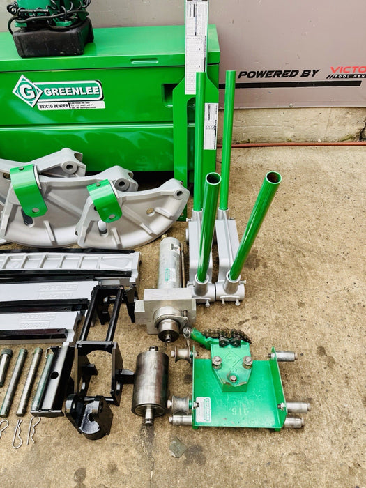 Greenlee 881CT-D Cam Track Bender 2.5”, 3”, 4”  Rigid EMT 980 Pump , 1813 Table