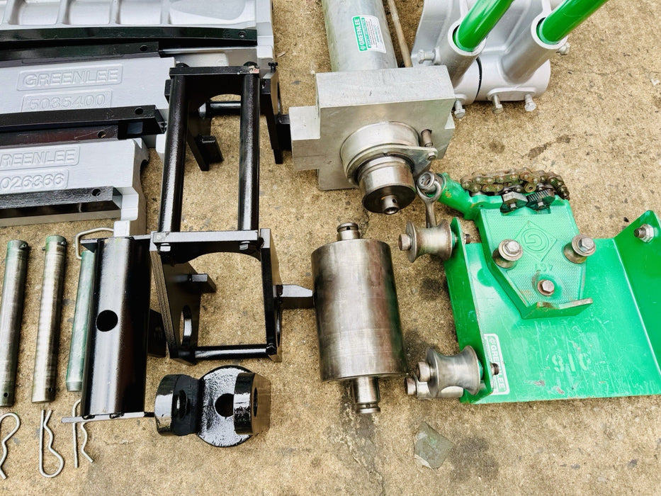 Greenlee 881CT-D Cam Track Bender 2.5”, 3”, 4”  Rigid EMT 980 Pump , 1813 Table