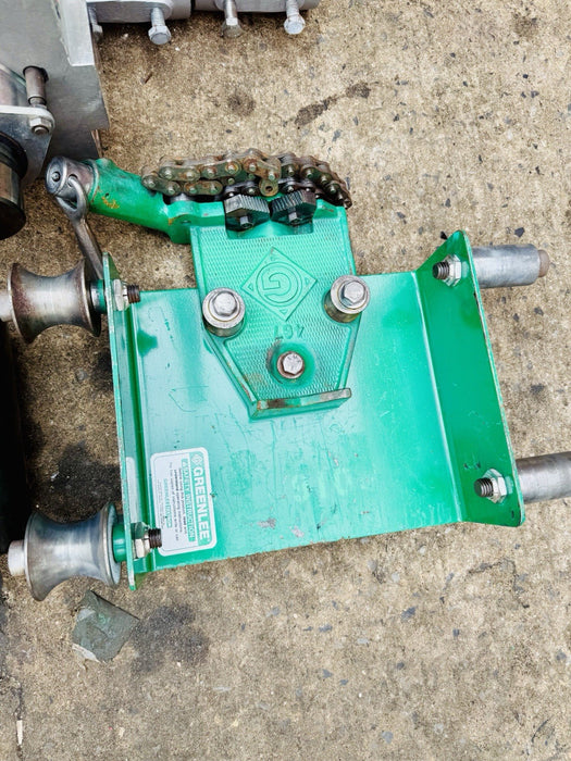 Greenlee 881CT-D Cam Track Bender 2.5”, 3”, 4”  Rigid EMT 980 Pump , 1813 Table