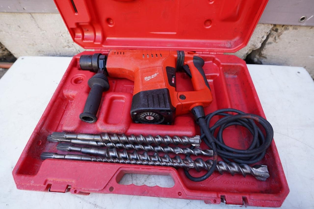 Milwaukee Rotary Hammer Drill 1 1/2 inch.  Model 5321-21. With Bits. #1