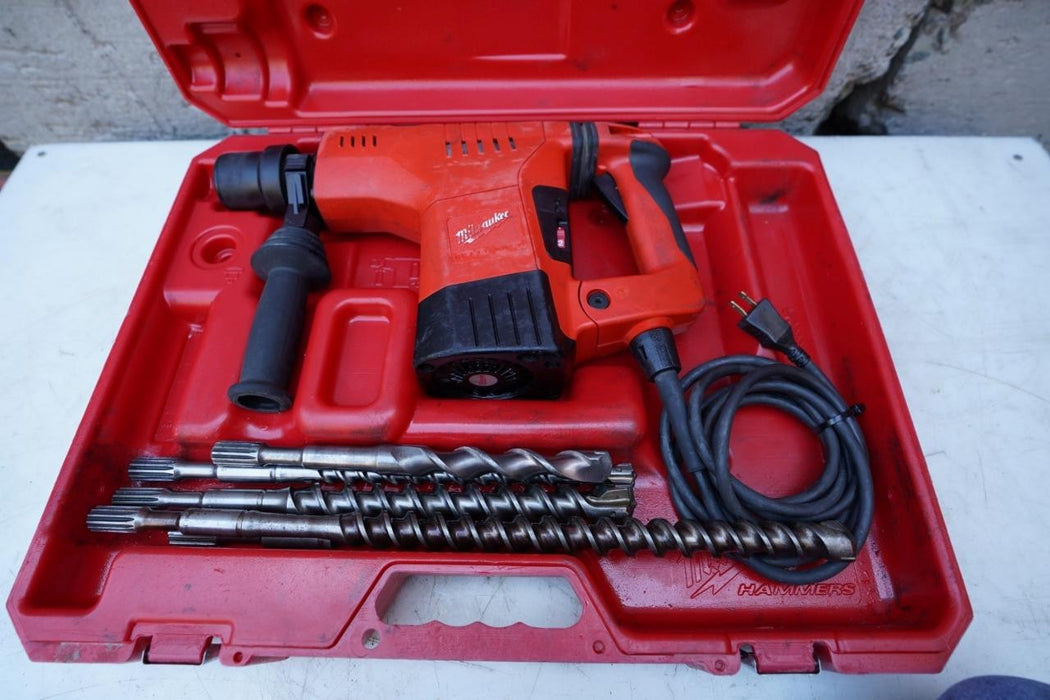 Milwaukee Rotary Hammer Drill 1 1/2 inch.  Model 5321-21. With Bits. #2