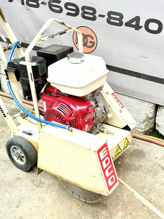 Edco Sk-14-13h Honda 13HP Engine Concrete Saw Walk Behind 14" Blade Included BG1