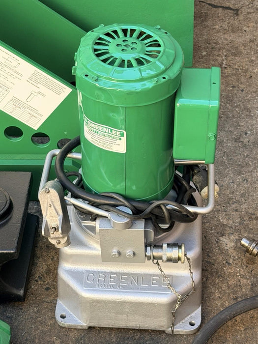 Greenlee 1-1/4'' - 4" PVC Coated Conduit Bender 884-PVC , Pump, 7-Shoe Set MINT