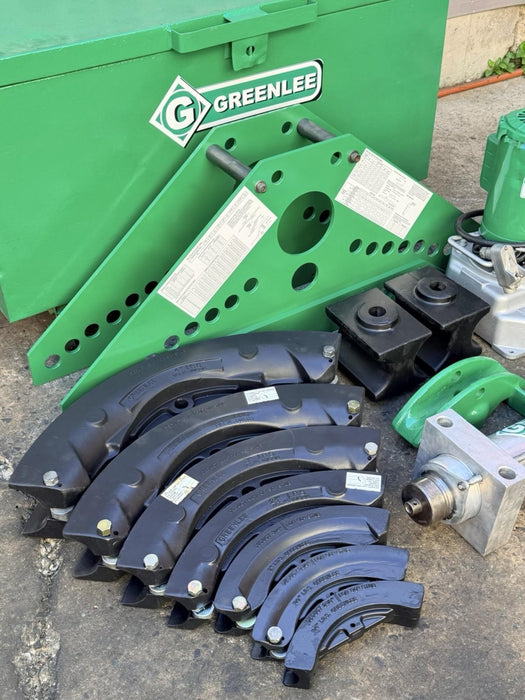 Greenlee 1-1/4'' - 4" PVC Coated Conduit Bender 884-PVC , Pump, 7-Shoe Set MINT