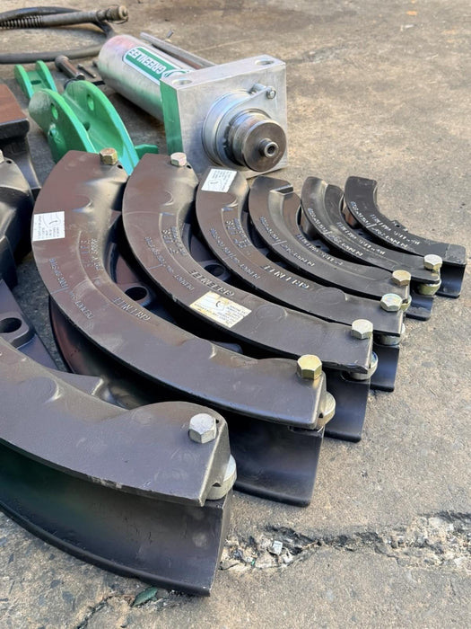 Greenlee 1-1/4'' - 4" PVC Coated Conduit Bender 884-PVC , Pump, 7-Shoe Set MINT