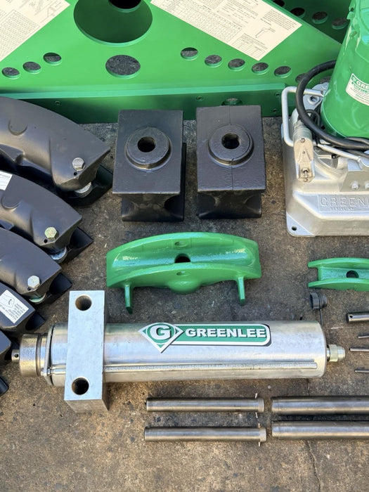 Greenlee 1-1/4'' - 4" PVC Coated Conduit Bender 884-PVC , Pump, 7-Shoe Set MINT