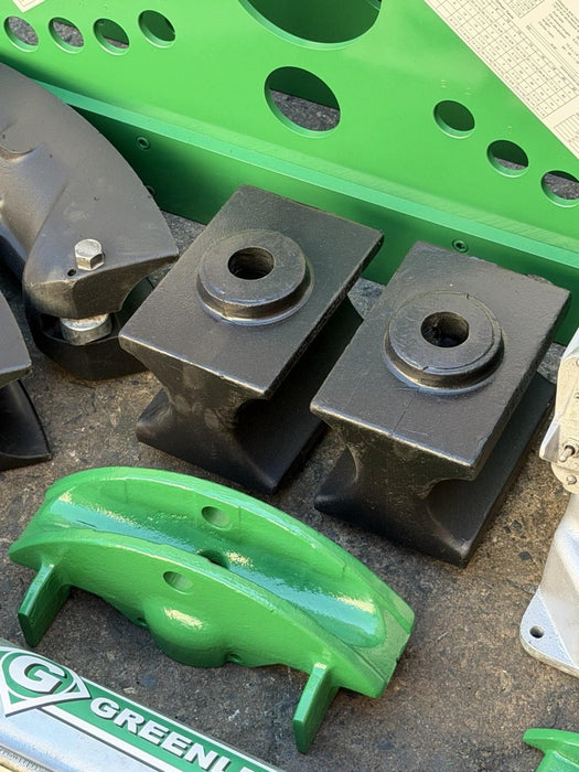 Greenlee 1-1/4'' - 4" PVC Coated Conduit Bender 884-PVC , Pump, 7-Shoe Set MINT
