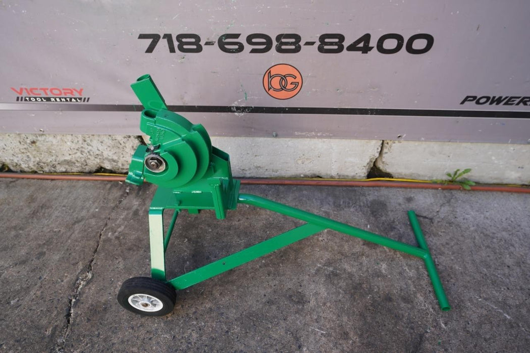 Greenlee 1800 1/2 3/4 1 inch Rigid Pipe Bender Works Fine #4