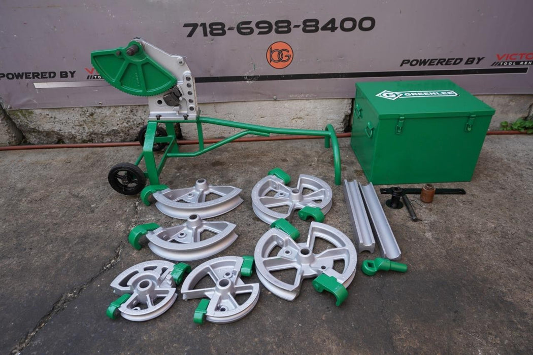 Greenlee 1818 Conduit Pipe Bender EMT Rigid 1/2 to 2 inches Great Shape 10/18 #2