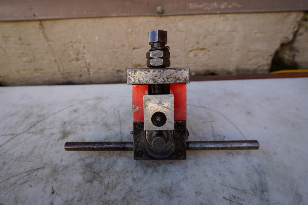 Pace Machinery 1035 Portable Roll Groover. Up to 6" Capacity.  Made in USA.  #2