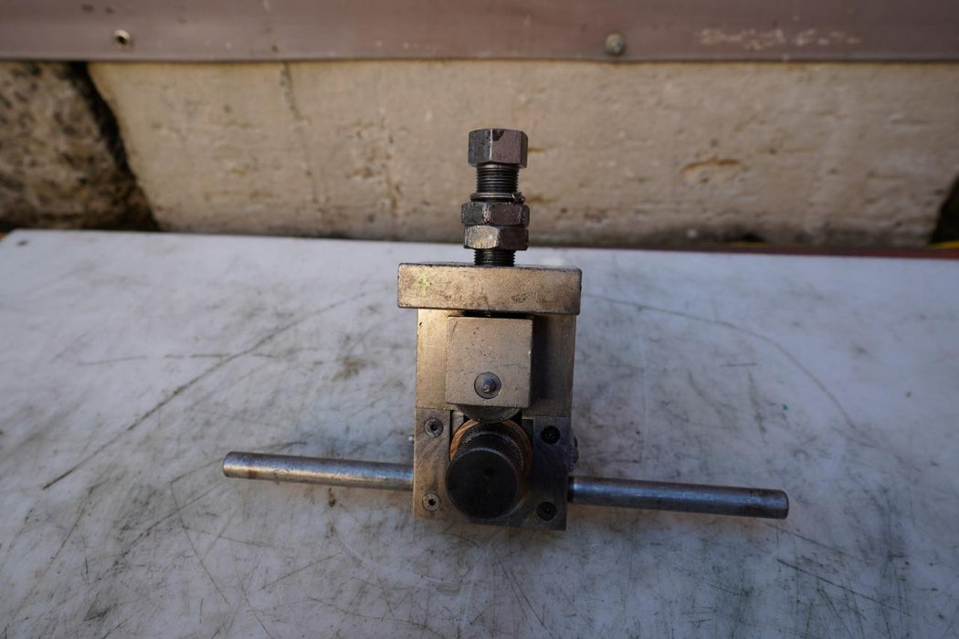 Pace Machinery 1035 Portable Roll Groover. Up to 6" Capacity.  Made in USA.  #4