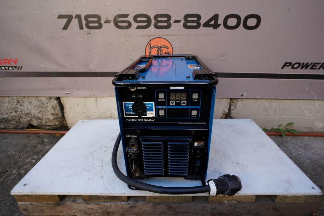 Miller PipeWorx 350 FieldPro Welder. 2017 model. Nice Unit.  Fully Tested.  #4