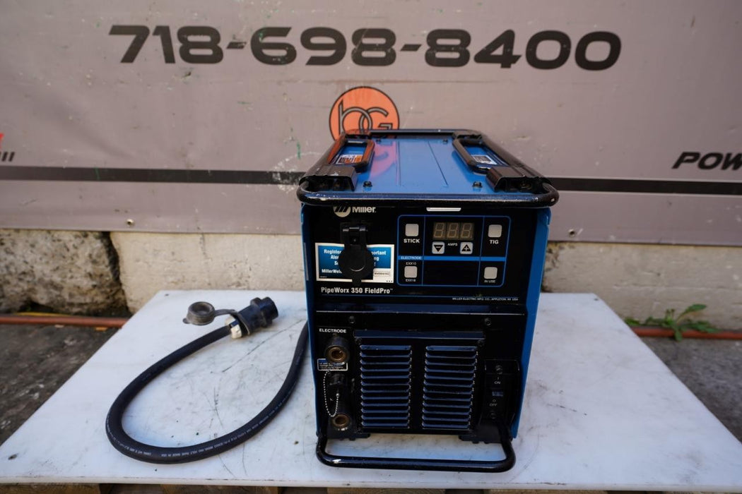 Miller PipeWorx 350 FieldPro Welder. 2017 model. Nice Unit.  Fully Tested.  #6